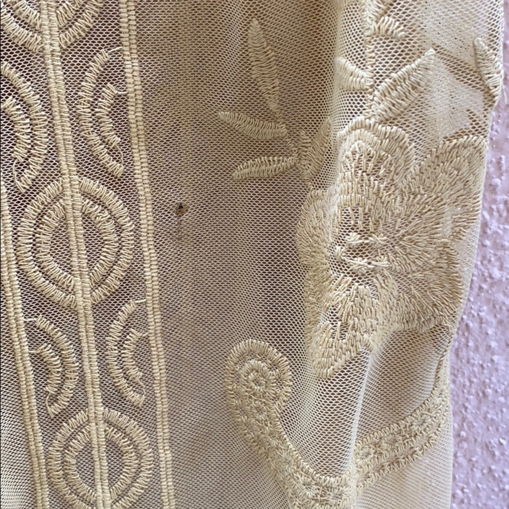 Desert yellow boho dress. - Picture 7 of 8